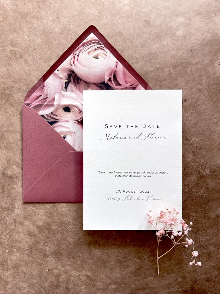 SAVE THE DATE KARTE